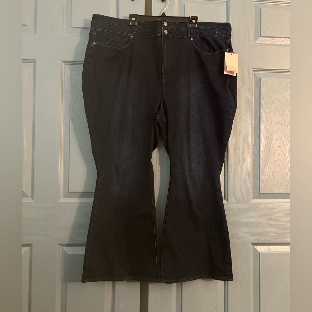 NYDJ Plus Size High Rise Ava Flare